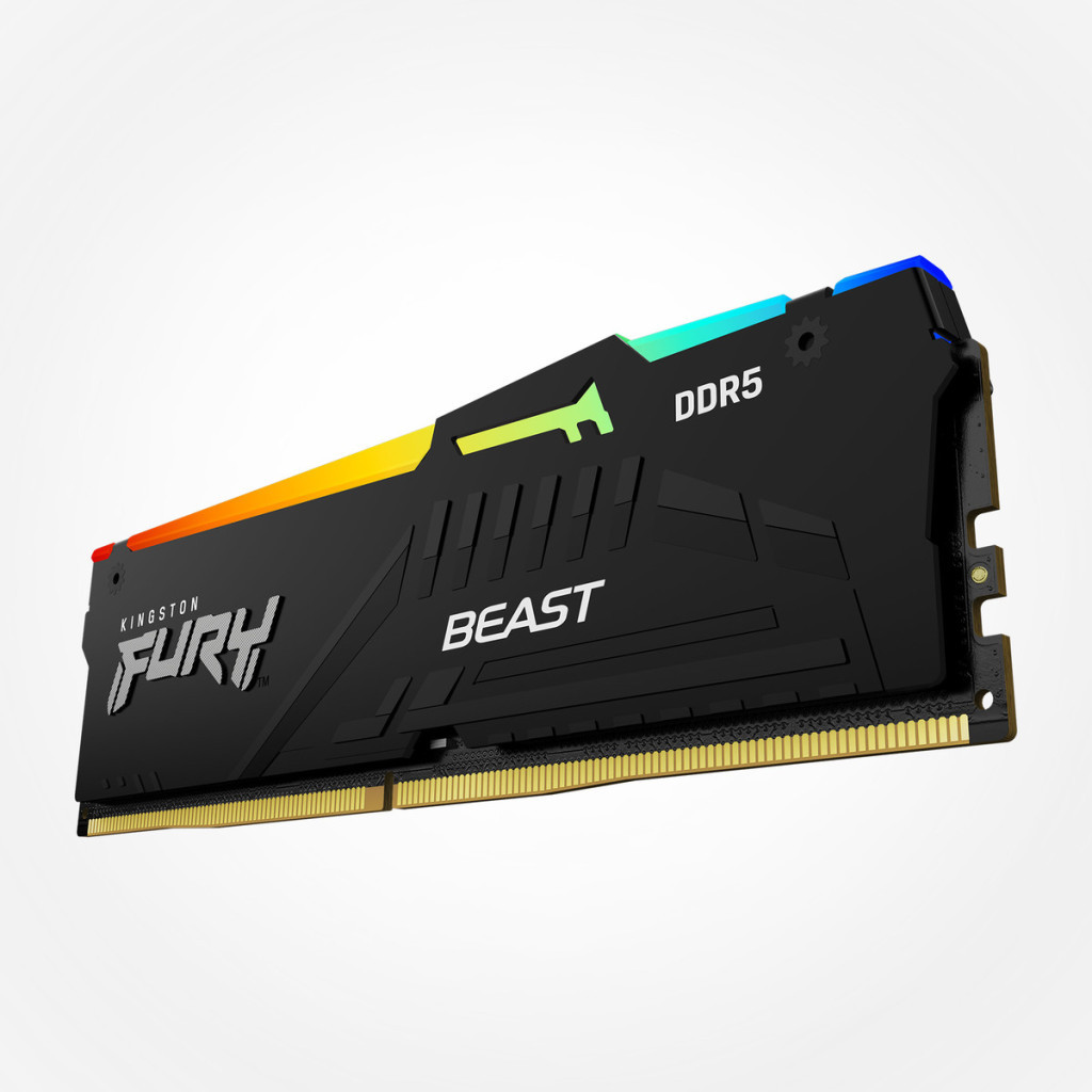 Модуль пам'яті для комп'ютера DDR5 64GB (2x32GB) 5200 MHz Beast RGB EXPO Kingston Fury (ex.HyperX) (KF552C36BBEAK2-64) - фото 5 Модуль пам'яті для комп'ютера DDR5 64GB (2x32GB) 5200 MHz Beast RGB EXPO Kingston Fury (ex.HyperX) (KF552C36BBEAK2-64) - фото 5