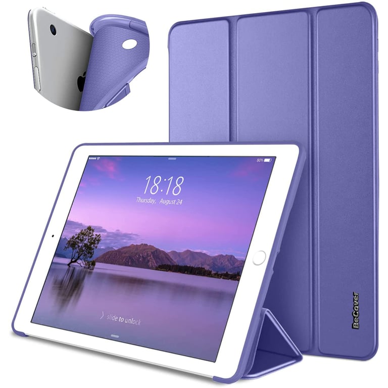 Чохол до планшета BeCover Tri Fold Soft TPU Silicone Apple iPad 10.2 2019/2020/2021 Purple (708517) - фото 2