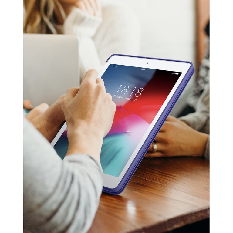 Чохол до планшета BeCover Tri Fold Soft TPU Silicone Apple iPad 10.2 2019/2020/2021 Purple (708517) - фото 6