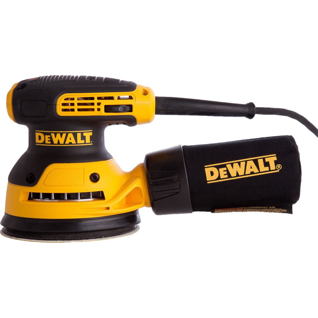 Шліфувальна машина DeWALT 280 Вт, 125 мм, 8000-12000 об/хв, 1.28 кг (DWE6423) - фото 1