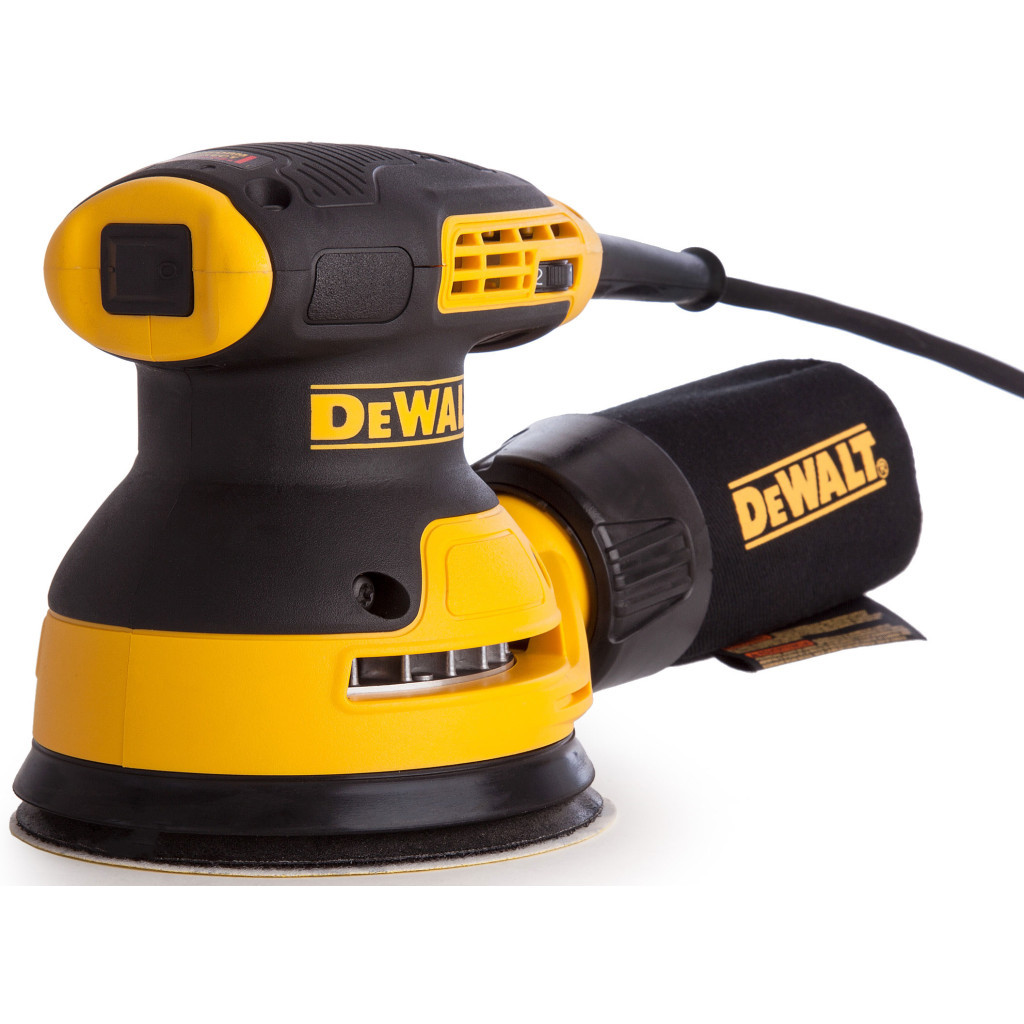 Шліфувальна машина DeWALT 280 Вт, 125 мм, 8000-12000 об/хв, 1.28 кг (DWE6423) - фото 5 Шліфувальна машина DeWALT 280 Вт, 125 мм, 8000-12000 об/хв, 1.28 кг (DWE6423) - фото 5