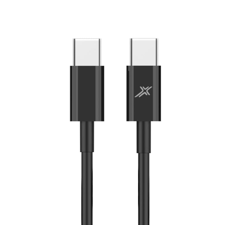 Дата кабель USB-C to USB-C 1.0m 20W CC-03B Black Grand-X (CC-03B) - фото 1