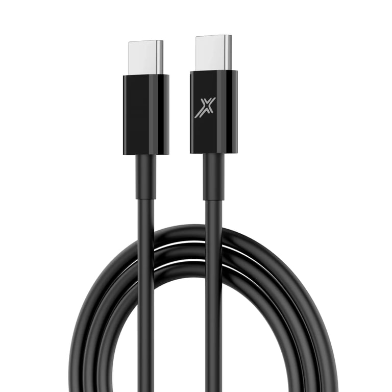 Дата кабель USB-C to USB-C 1.0m 20W CC-03B Black Grand-X (CC-03B) - фото 2