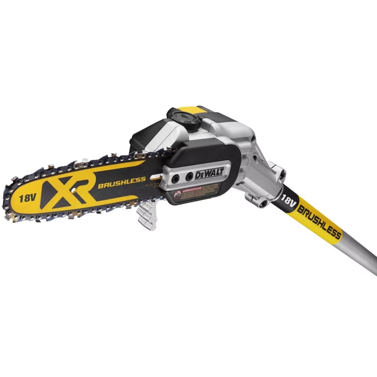 Ланцюгова пила DeWALT висоторіз 18V, довжина шини 20 см, ланцюг OREGON 3/8, (без АКБ та ЗП) (DCMPS567N) - фото 2
