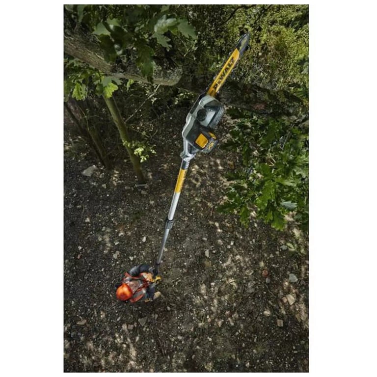 Ланцюгова пила DeWALT висоторіз 18V, довжина шини 20 см, ланцюг OREGON 3/8, (без АКБ та ЗП) (DCMPS567N) - фото 6