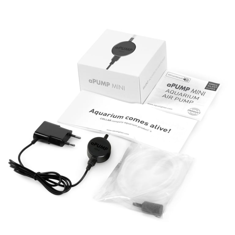 Компресор для акваріума Aqualighter aPUMP Mini безшумний до 40 л (7917) - фото 6