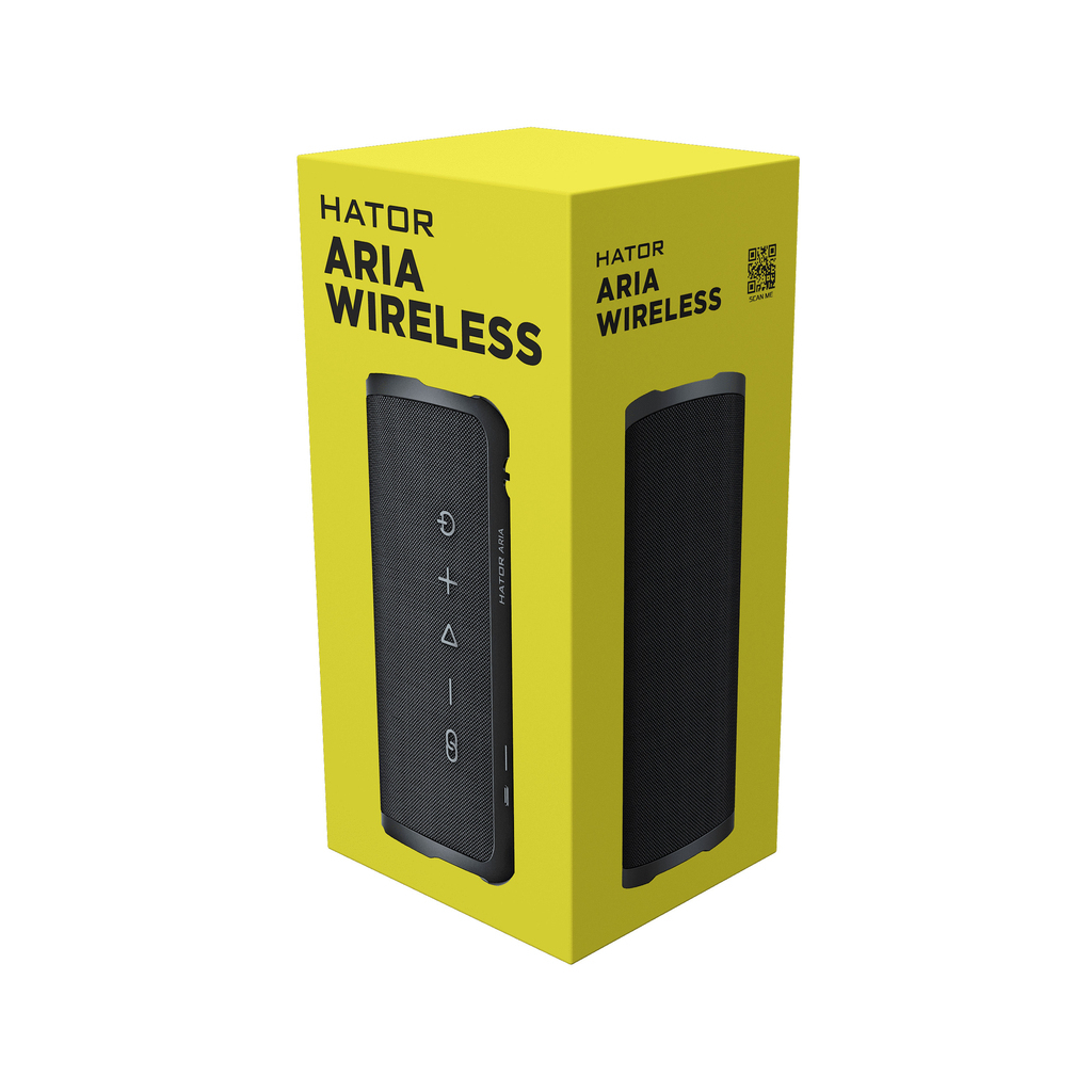 Акустична система Hator Aria Wireless Phantom Black (HTA-201) - фото 7 Акустична система Hator Aria Wireless Phantom Black (HTA-201) - фото 7