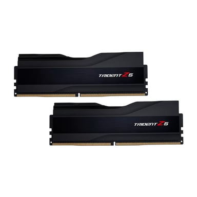 Модуль пам'яті для комп'ютера DDR5 32GB (2x16GB) 5600 MHz Trident Z5 Silver G.Skill (F5-5600J4040C16GX2-TZ5S) - фото 1