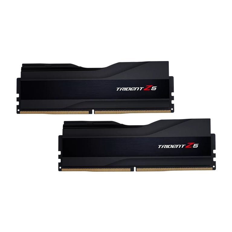 Модуль пам’яті для комп’ютера DDR5 32GB (2x16GB) 5600 MHz Trident Z5 Silver G.Skill (F5-5600J4040C16GX2-TZ5S)