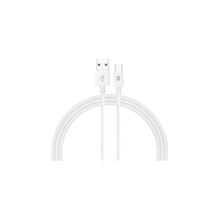 Дата кабель USB 2.0 AM to USB-C 1.2m AMD718L white Armorstandart (ARM64298) - фото 1