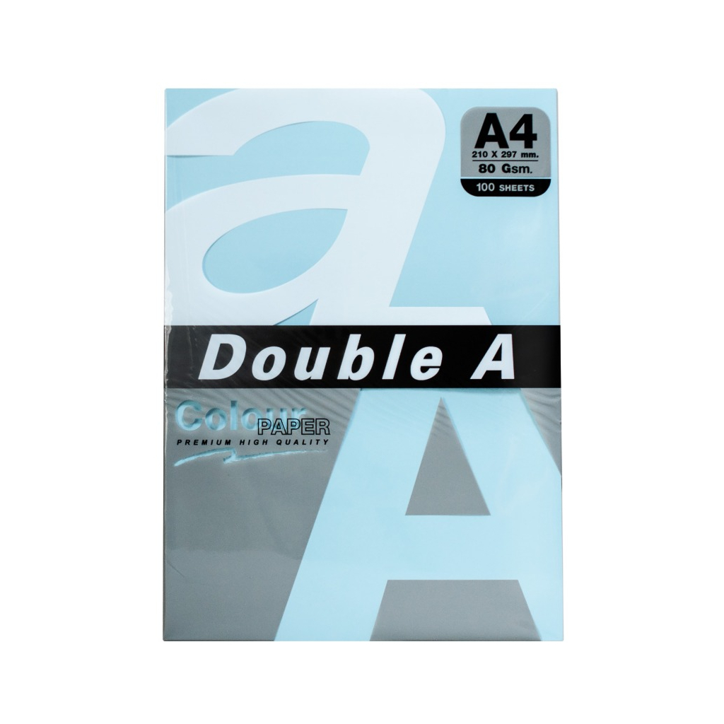 Папір DoubleA А4, 80 г/м2, 100 арк, 5 colors, Rainbow3 Pastel (151308) - фото 1 Папір DoubleA А4, 80 г/м2, 100 арк, 5 colors, Rainbow3 Pastel (151308) - фото 1
