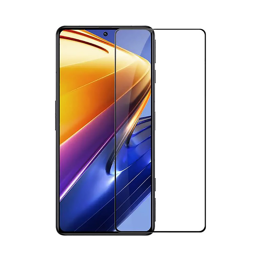 Скло захисне BeCover Poco F4 Black (709274) - фото 2 Скло захисне BeCover Poco F4 Black (709274) - фото 2