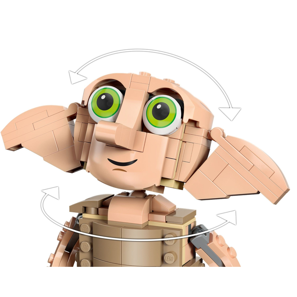 Конструктор LEGO Harry Potter Добі домашній ельф 403 елемента (76421) - фото 4 Конструктор LEGO Harry Potter Добі домашній ельф 403 елемента (76421) - фото 4