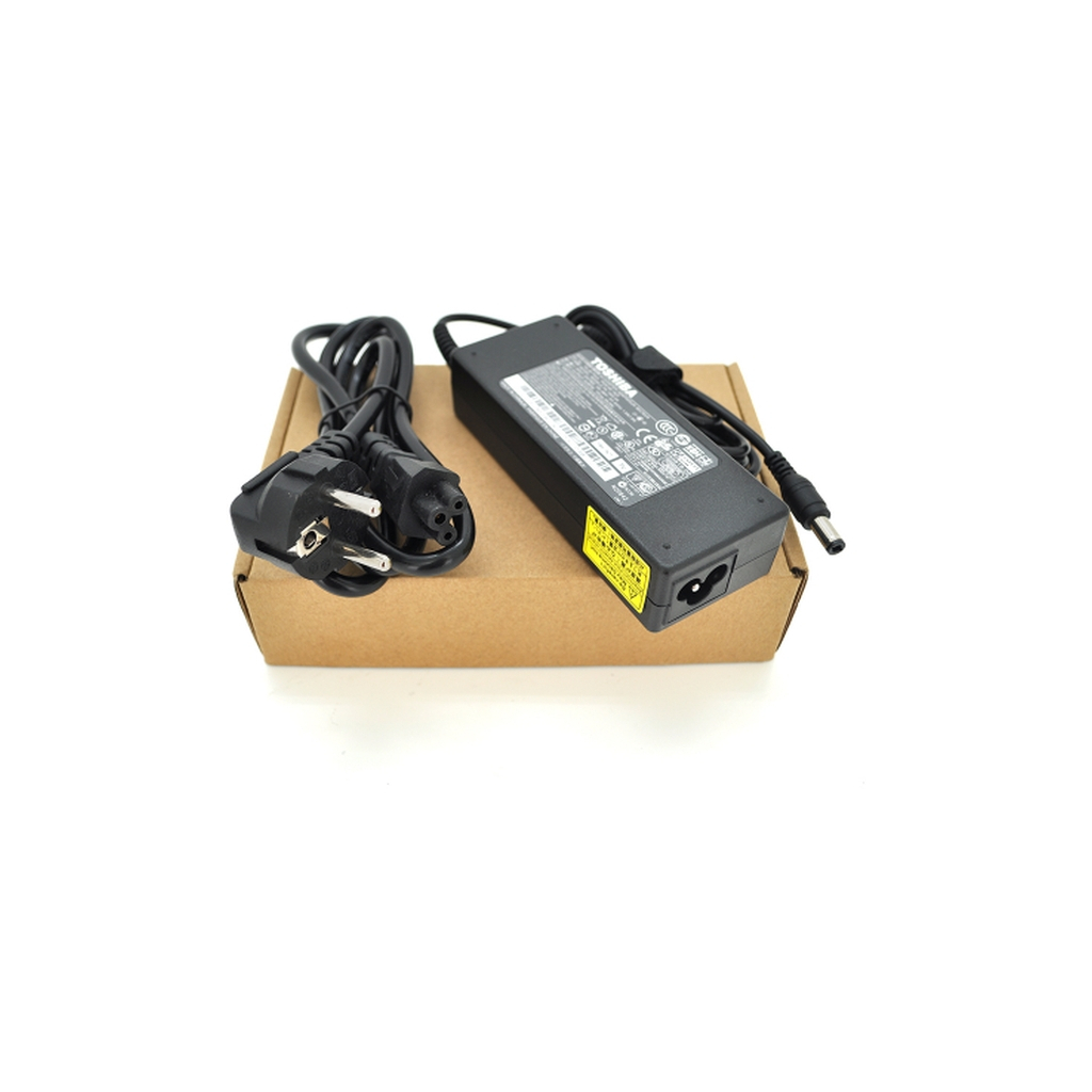 Блок живлення до ноутбуку Merlion TOSHIBA 75W 15V 5A, 6.3*3.0 (26325 / LTO75/15-6,36*3,0) - головне фото