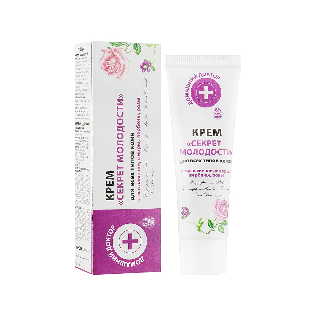 Крем для обличчя Домашній Доктор Секрет молодості 30 мл (4823015929274) - фото 1