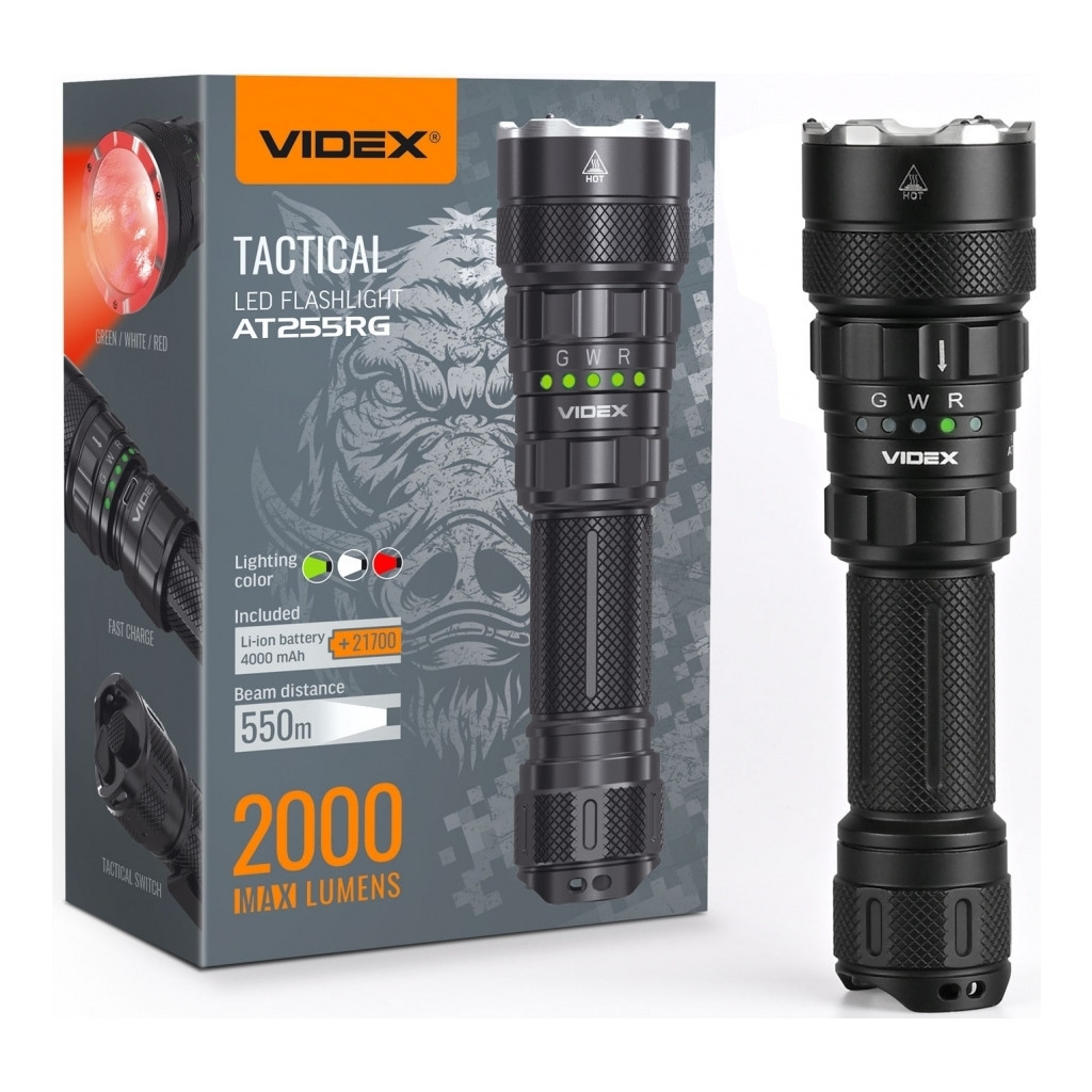 Ліхтар Videx VLF-AT255RG - фото 1 Ліхтар Videx VLF-AT255RG - фото 1