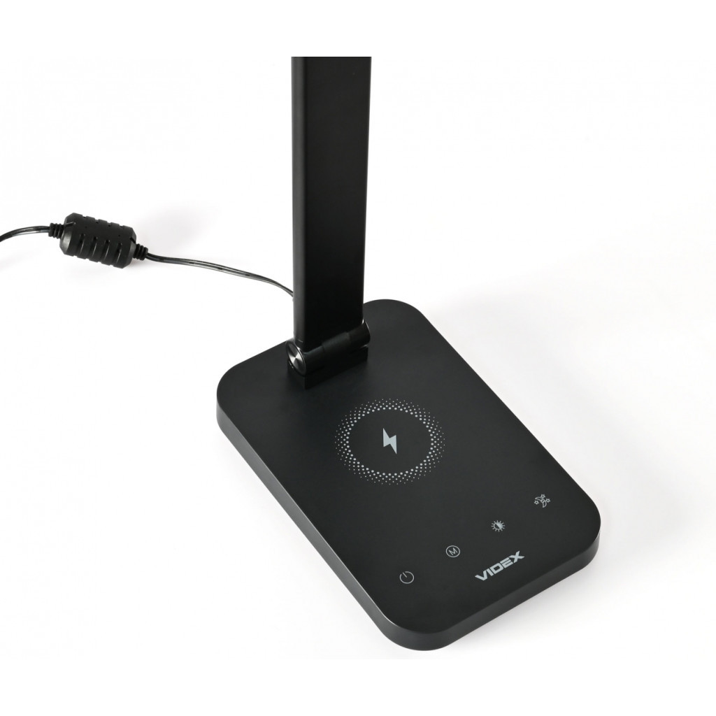 Настільна лампа Videx LED з бездротовою зарядкою 18W 1800-6500K (VL-TF17B) - фото 6 Настільна лампа Videx LED з бездротовою зарядкою 18W 1800-6500K (VL-TF17B) - фото 6