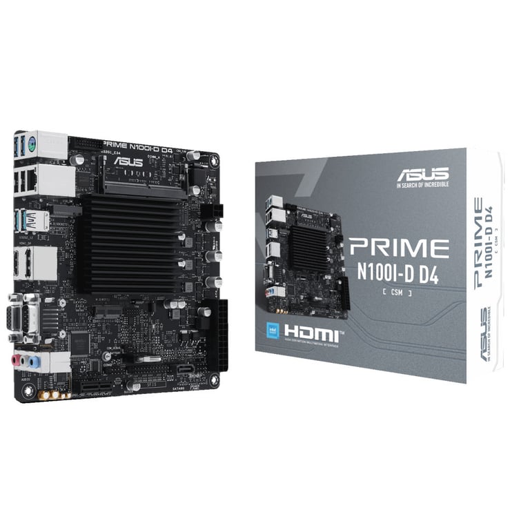 Материнська плата ASUS PRIME N100I-D D4-CSM - фото 2