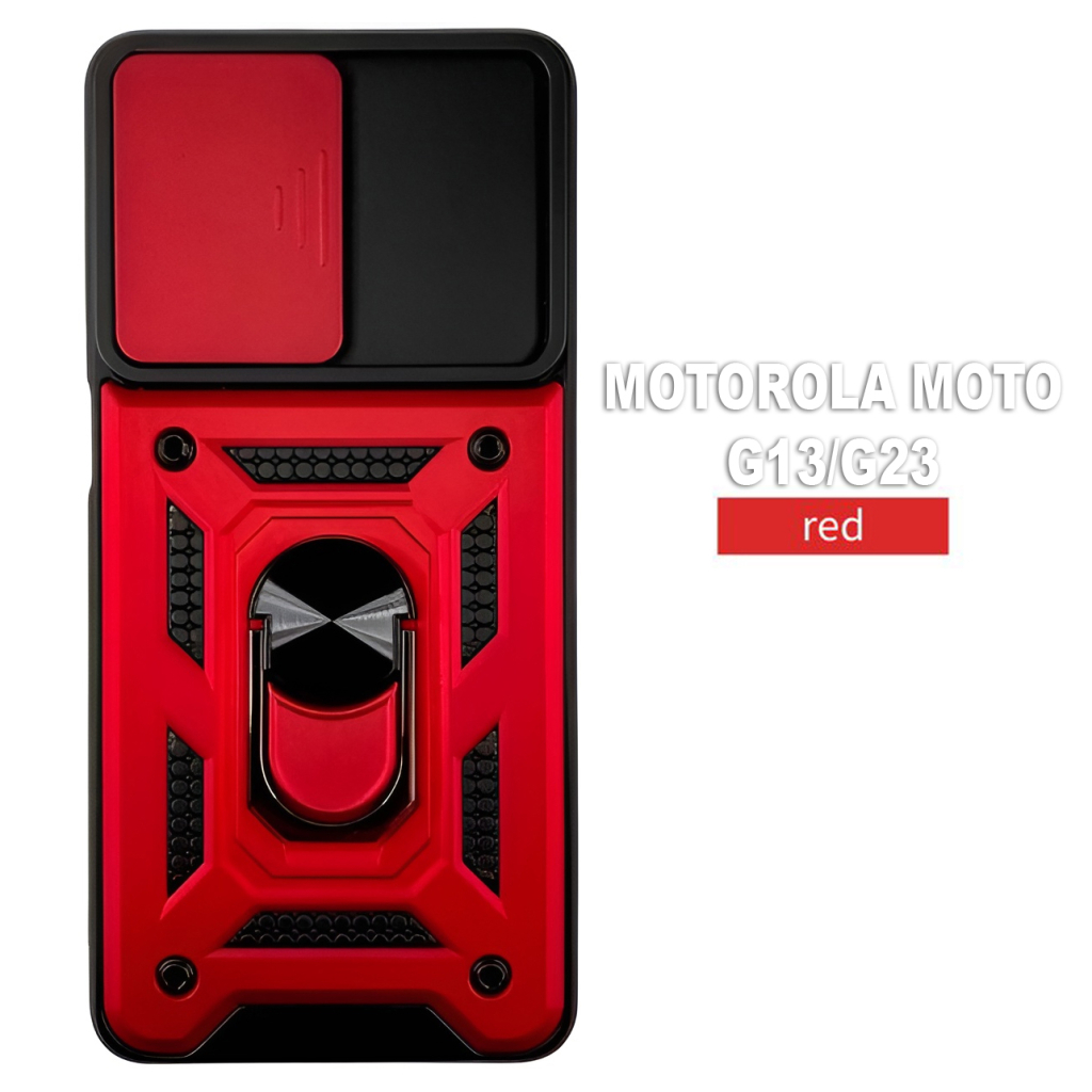 Чохол до мобільного телефона BeCover Military Motorola Moto G13/G23 Red (709100) - фото 1