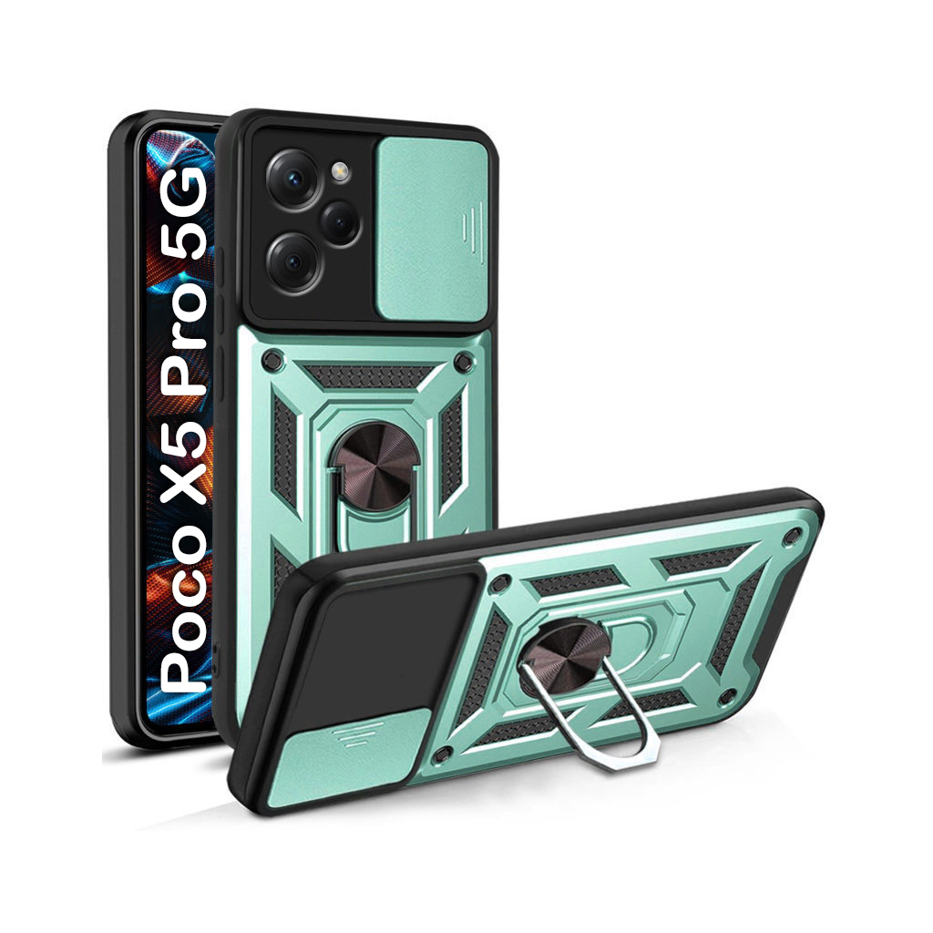 Чохол до мобільного телефона BeCover Military Poco X5 Pro 5G Dark Green (709116) - головне фото
