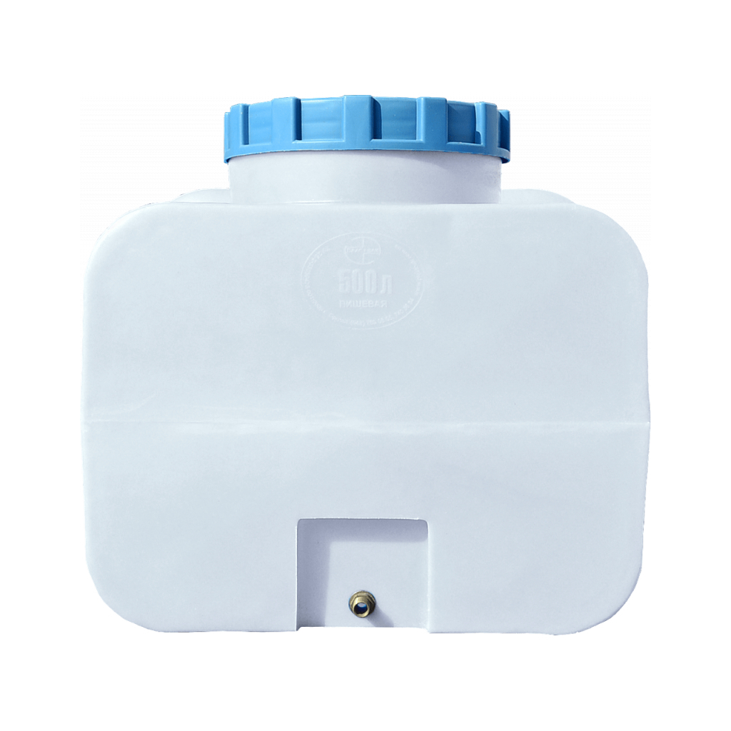 Ємність для води Пласт Бак квадратна харчова 500 л прямокутна біла (1409) - фото 2 Ємність для води Пласт Бак квадратна харчова 500 л прямокутна біла (1409) - фото 2