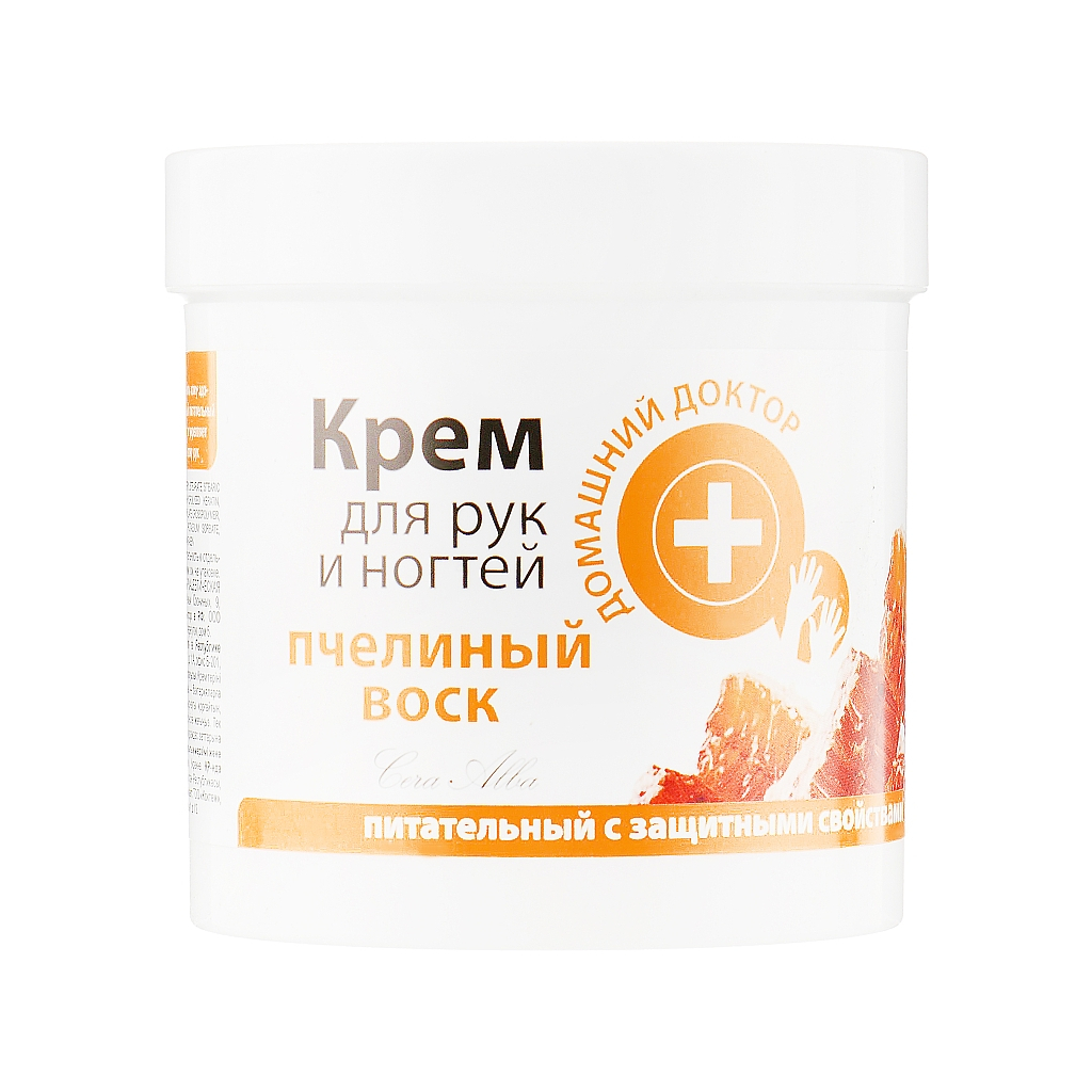 Крем для рук Домашній Доктор Бджолиний віск 250 мл (4823015924521) - фото 1 Крем для рук Домашній Доктор Бджолиний віск 250 мл (4823015924521) - фото 1