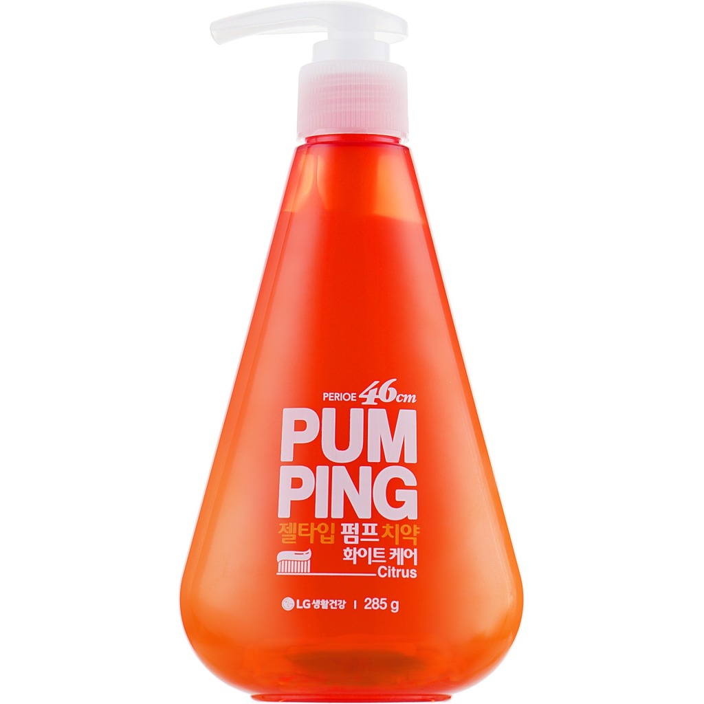 Зубна паста LG Perioe Pumping Citrus 285 г (8801051065602) - фото 1 Зубна паста LG Perioe Pumping Citrus 285 г (8801051065602) - фото 1