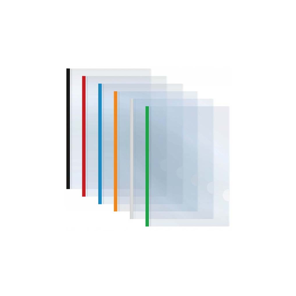 Папка-швидкозшивач Economix А3 з планкою-притиском 10 мм (2-65 аркушів), асорті (E31262) - фото 1 Папка-швидкозшивач Economix А3 з планкою-притиском 10 мм (2-65 аркушів), асорті (E31262) - фото 1