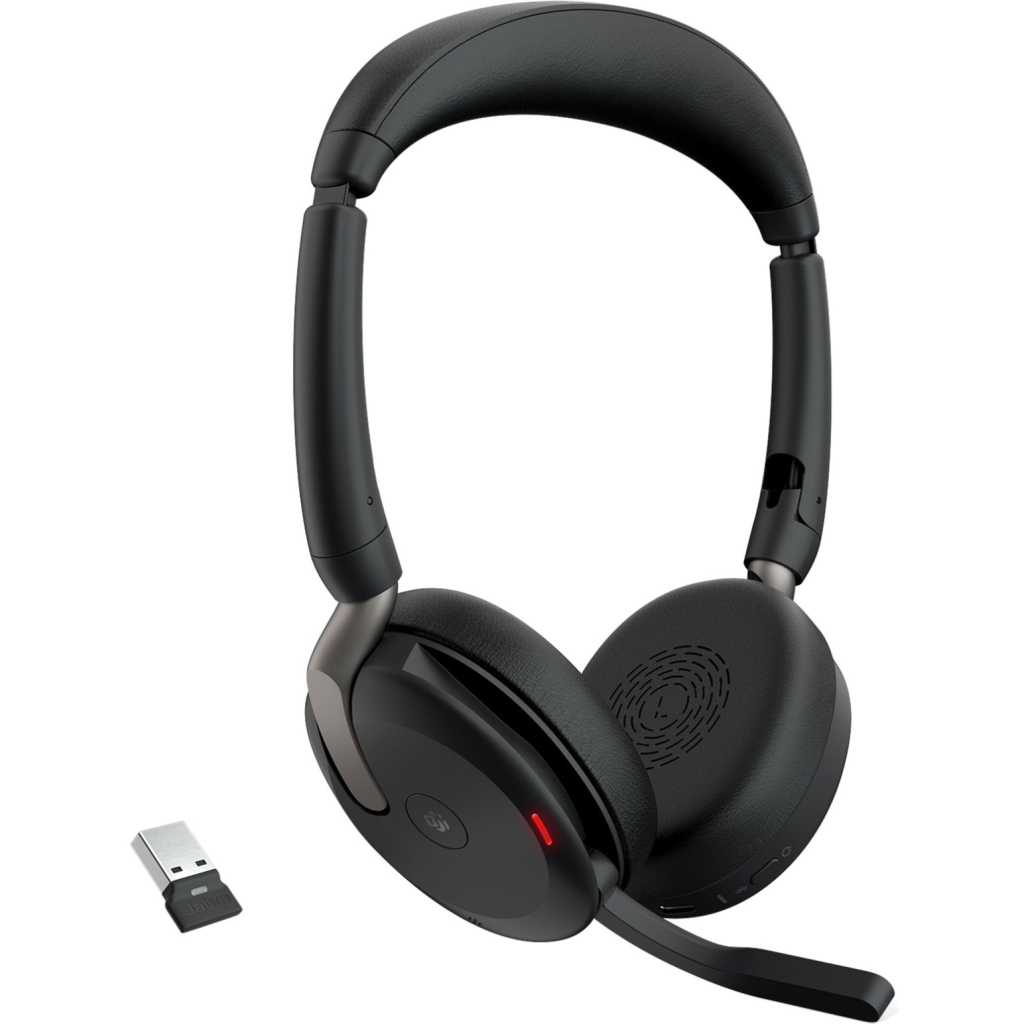 Навушники Jabra Evolve2 65 Flex Link380a MS Stereo (26699-999-999) - фото 1 Навушники Jabra Evolve2 65 Flex Link380a MS Stereo (26699-999-999) - фото 1