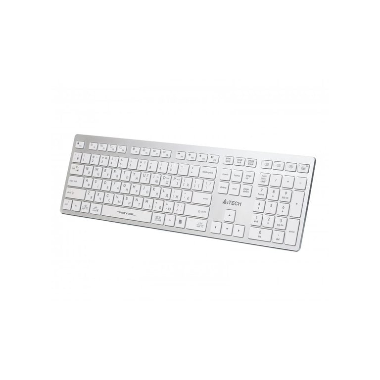 Клавіатура A4Tech FBX50C USB/Bluetooth White (4711421972772) - фото 2