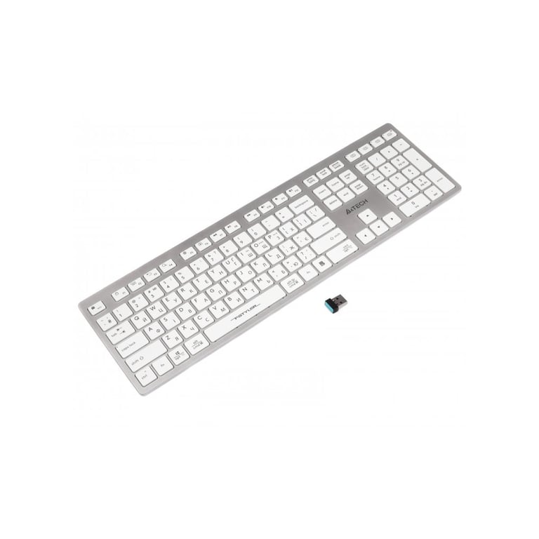 Клавіатура A4Tech FBX50C USB/Bluetooth White (4711421972772) - фото 4