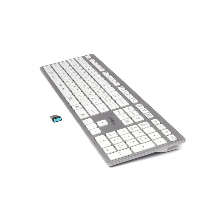 Клавіатура A4Tech FBX50C USB/Bluetooth White (4711421972772) - фото 5