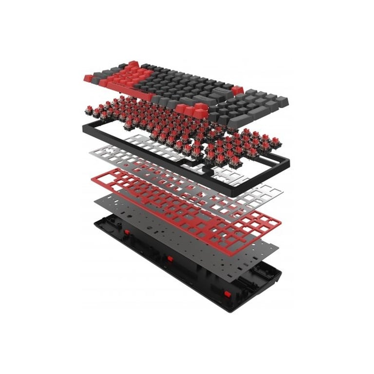 Клавіатура A4Tech Bloody S98 RGB BLMS Red Switch USB Sports Red (4711421000390) - фото 9