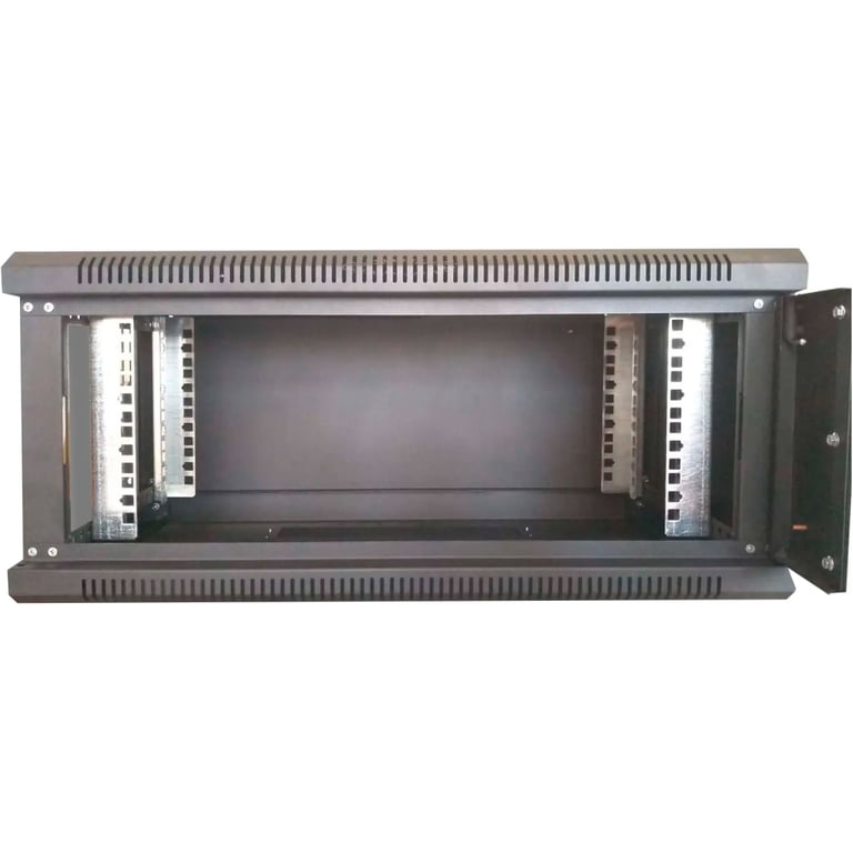Шафа настінна Hypernet 4U 19" 600x450 (WMNC-4U-FLAT-BLACK) - фото 2