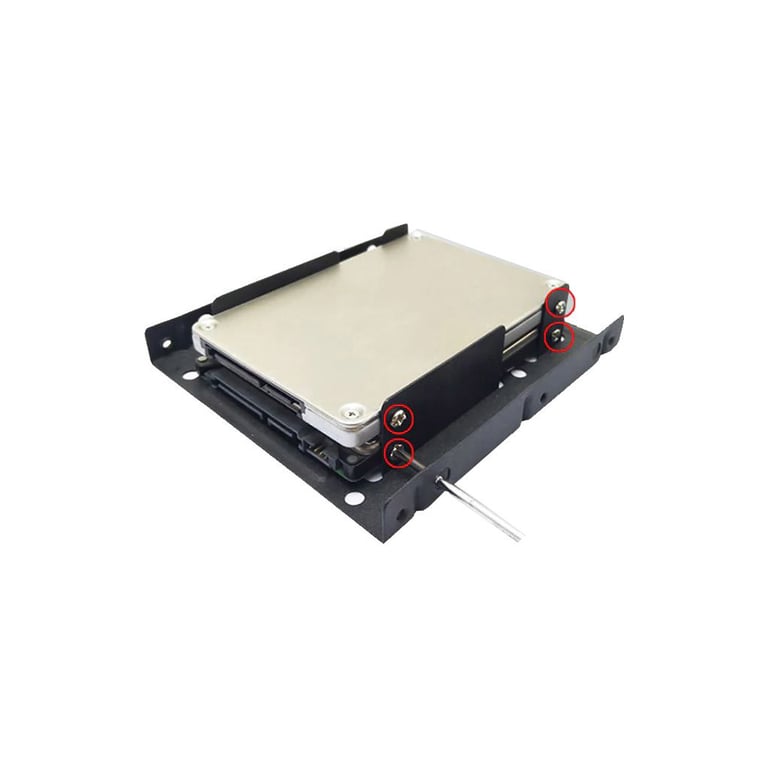 Фрейм-перехідник Maiwo 2x2.5" HDD/SSD 3.5" (K11) - фото 4