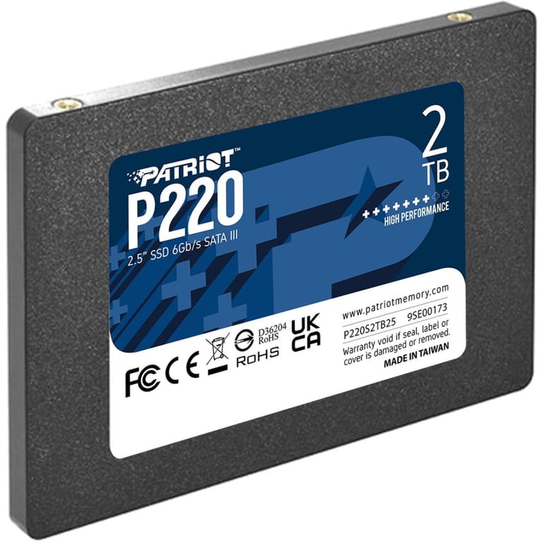Накопичувач SSD 2.5" 2TB P220 Patriot (P220S2TB25) - фото 3