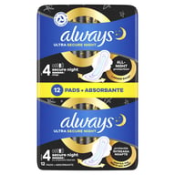 Гігієнічні прокладки Always Ultra Secure Night (Розмір 4) 12 шт. (4015400612469) - фото 2