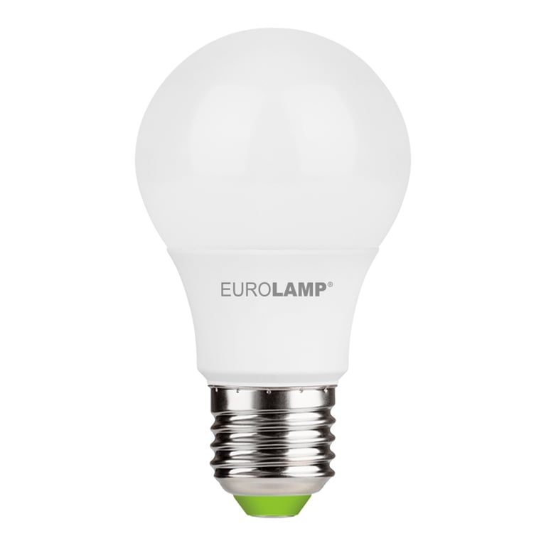 Лампочка Eurolamp LED A60 7W E27 3000K 220V акция 1+1 (MLP-LED-A60-07272(E)) - фото 1