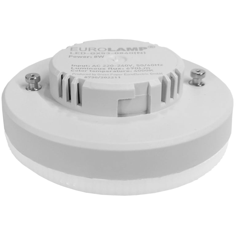 Лампочка Eurolamp LED GX53 12W 4000K (LED-GX53-1240(N)) - фото 3