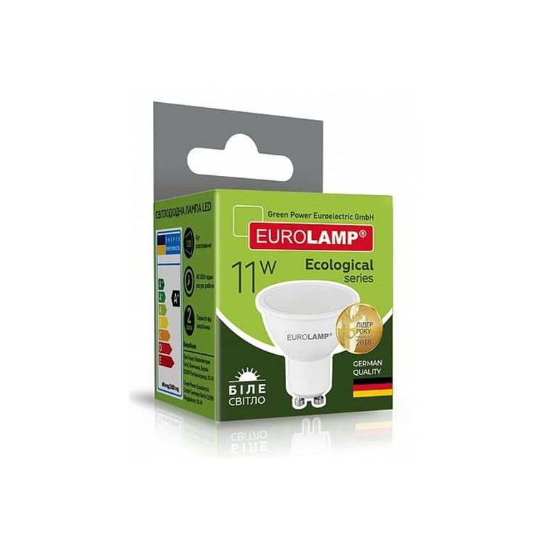 Лампочка Eurolamp LED SMD MR16 11W GU10 4000K 220V (LED-SMD-11104(P)) - фото 3