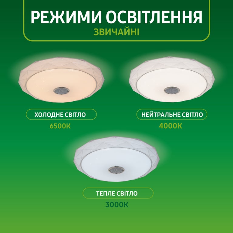 Світильник Eurolamp SmartLight RGB 72W 3000-6500K (LED-ESL-72W-N5) - фото 5