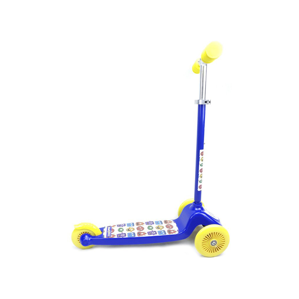 Самокат Bimbo Bike Monsters 12` з регулюванням висоти Синьо-жовтий (75803-IS) - фото 2 Самокат Bimbo Bike Monsters 12` з регулюванням висоти Синьо-жовтий (75803-IS) - фото 2