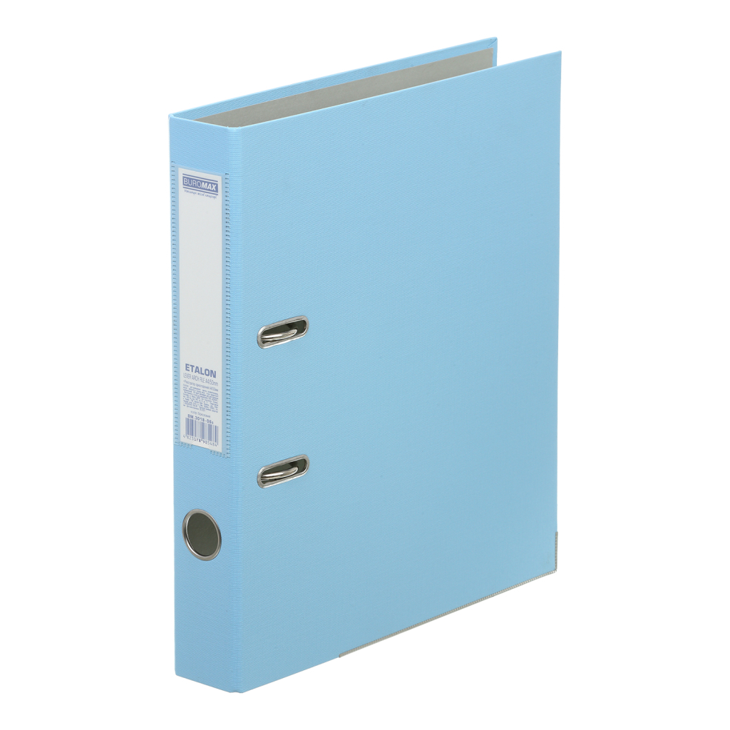 Папка - реєстратор Buromax Pastel A4 50 мм Бірюзова (BM.3018-06c) Папка - реєстратор Buromax Pastel A4 50 мм Бірюзова (BM.3018-06c)