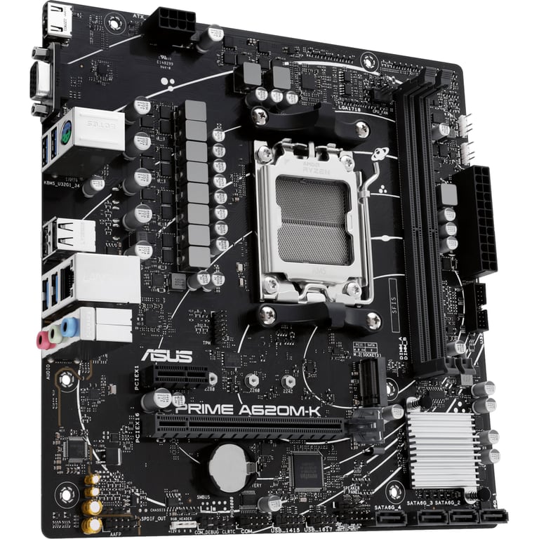 Материнська плата ASUS PRIME A620M-K - фото 4