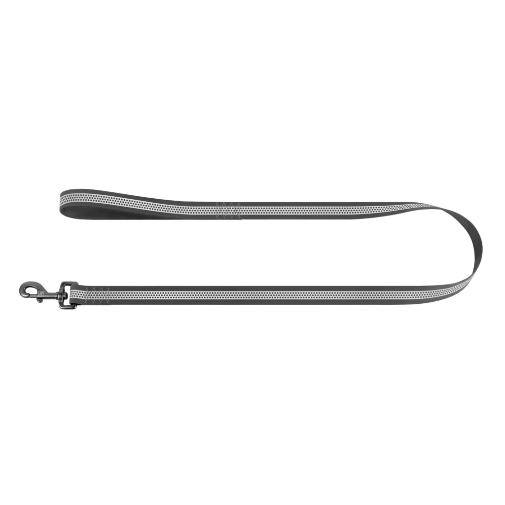 Повідець для собак WAUDOG Waterproof світловідбивний M Ш 20 мм Д 122 см сірий (260411) - фото 2 Повідець для собак WAUDOG Waterproof світловідбивний M Ш 20 мм Д 122 см сірий (260411) - фото 2