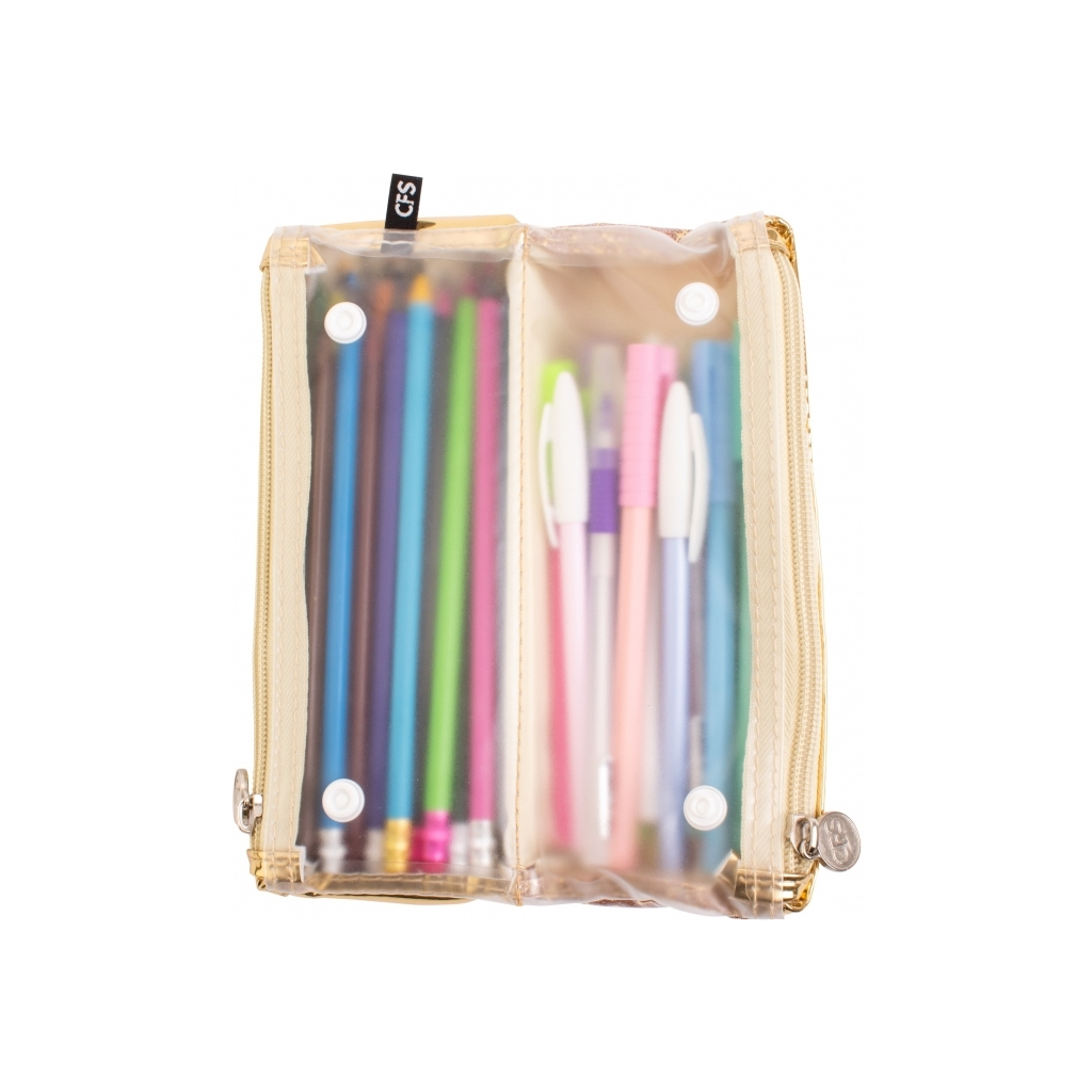 Пенал Cool For School м'який глянсовий Прямокутний (CF86676-02) - фото 3 Пенал Cool For School м'який глянсовий Прямокутний (CF86676-02) - фото 3