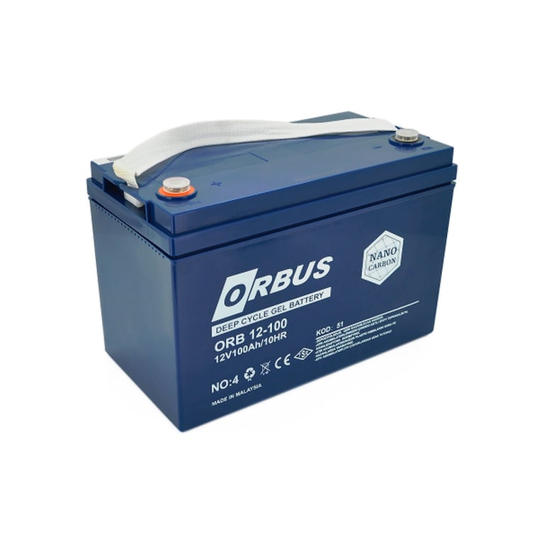 Батарея до ДБЖ Orbus CG12100 GEL 12V 100 Ah (CG12100) - фото 1
