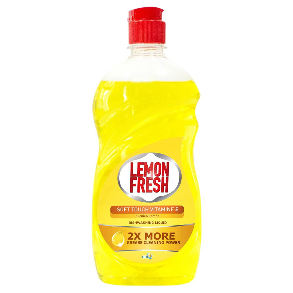 Засіб для ручного миття посуду Lemon Fresh Сицилійський лимон 500 мл (4820167000219) - фото 1 Засіб для ручного миття посуду Lemon Fresh Сицилійський лимон 500 мл (4820167000219) - фото 1