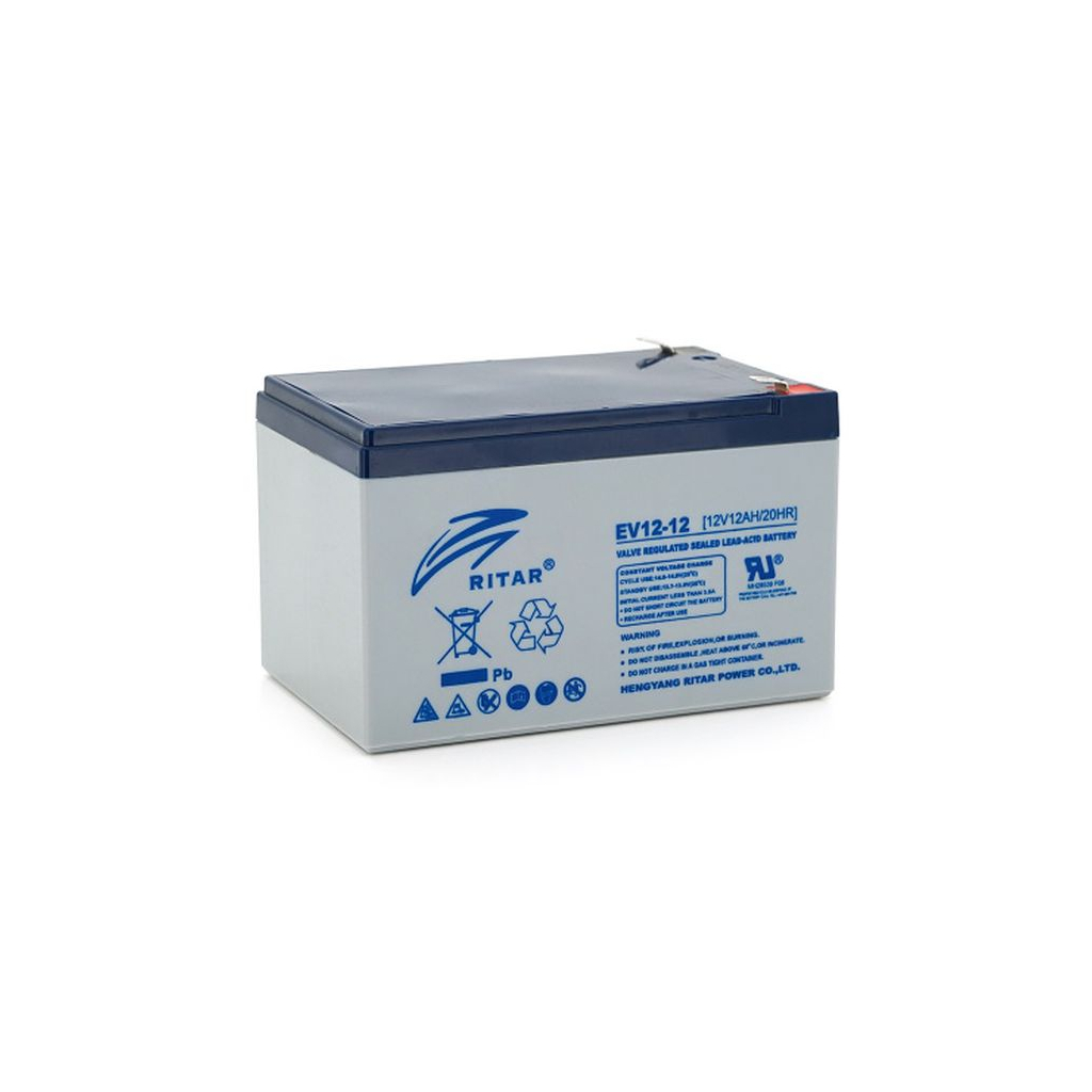 Батарея до ДБЖ Ritar EV12-12, 12V 12Ah (EV12-12) Батарея до ДБЖ Ritar EV12-12, 12V 12Ah (EV12-12)