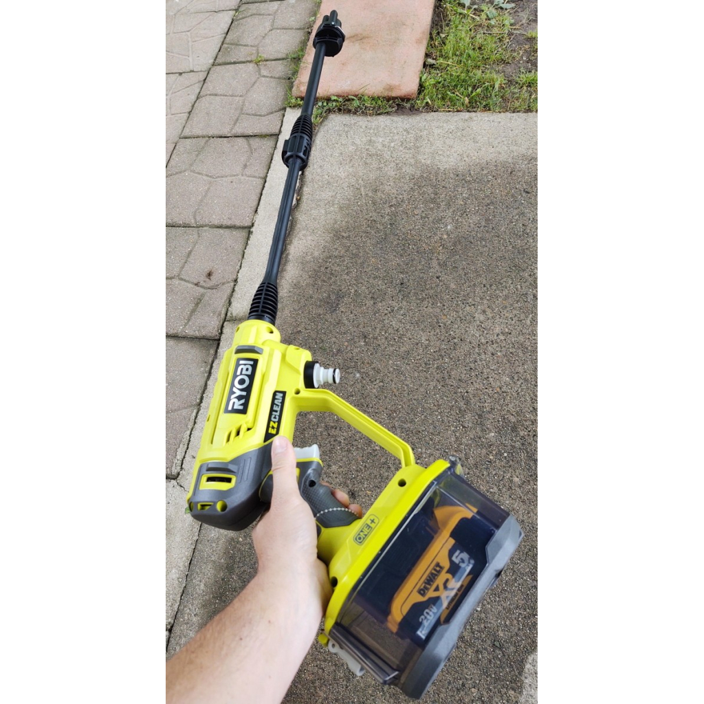 Мийка високого тиску Ryobi низького тиску RY18PW22A-0, 18В ONE+, 22бар, 182 л/год. (без АКБ та ЗП) (5133004570) - фото 6 Мийка високого тиску Ryobi низького тиску RY18PW22A-0, 18В ONE+, 22бар, 182 л/год. (без АКБ та ЗП) (5133004570) - фото 6